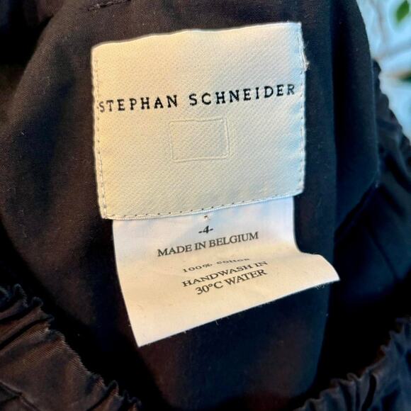 Stephan Schneider Black Cotton Pull On Shorts — Size 4 or Small - Picture 3 of 3